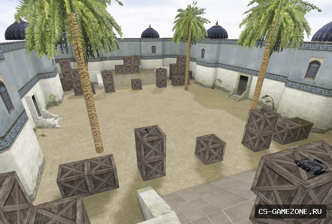 Карта «aim_mortaldust» для CS 1.6