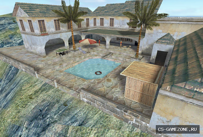 Карта «cs_costabrava» для CS 1.6