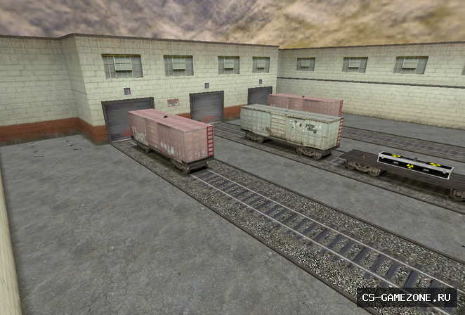 Карта «fy_train» для CS 1.6