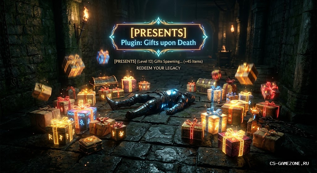 Плагин [Presents] подарки после смерти