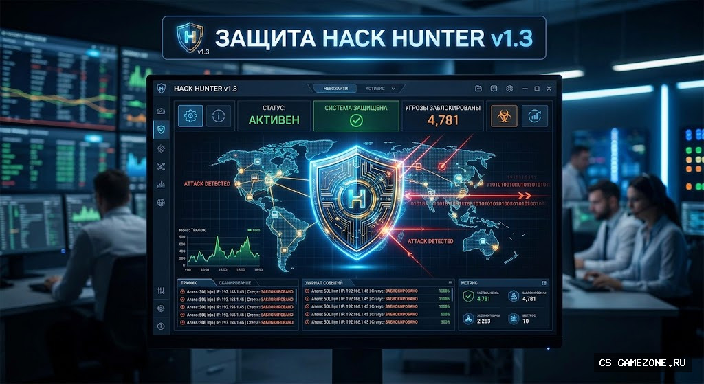 Защита Hack Hunter v1.3