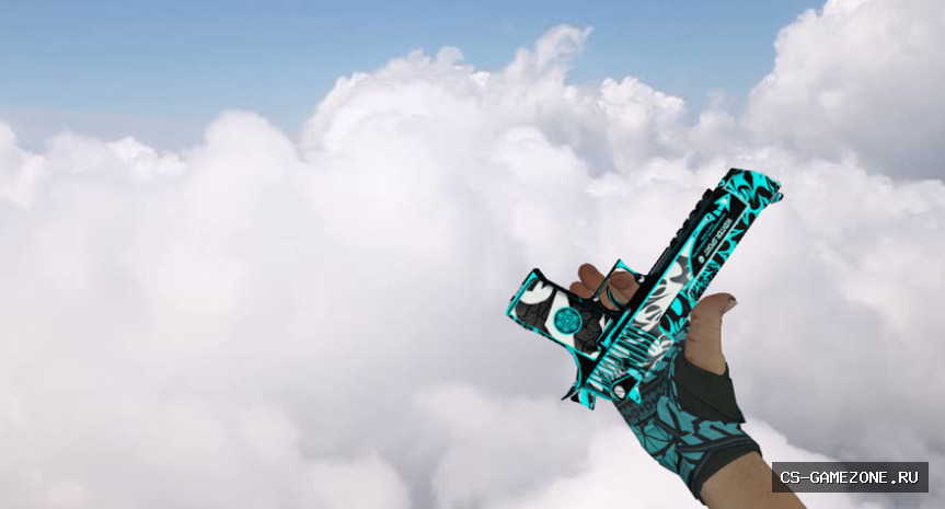 Модель «Deagle | Снежный вихрь» для CS 1.6