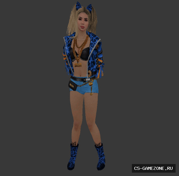 Женская модель «Kylie» (ct,tt+united) для CS 1.6