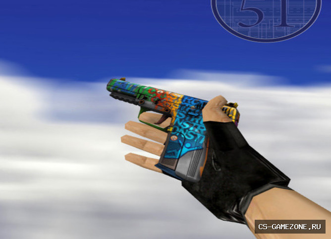 Five-SeveN | Береги голову (Fall Hazard) для CS 1.6