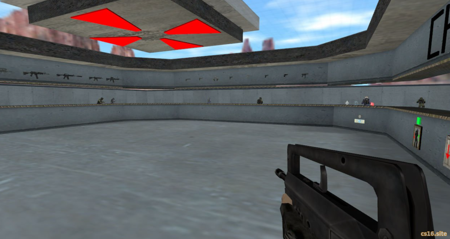 Карта «Aim_Botz» для CS 1.6