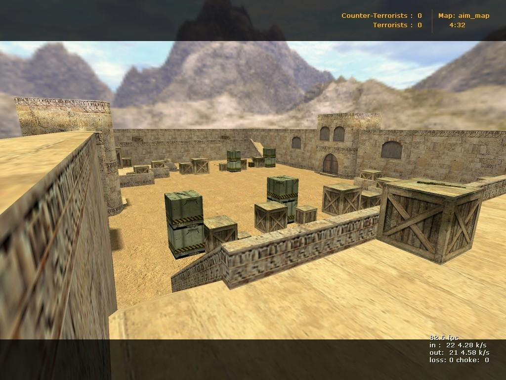 Карта «aim_map» для CS 1.6