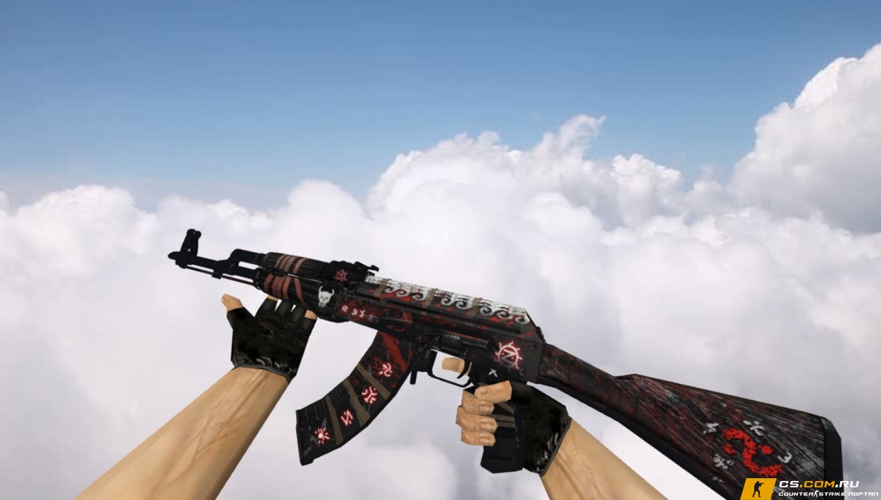 Модель «AK-47 Demon Hunter» для CS 1.6