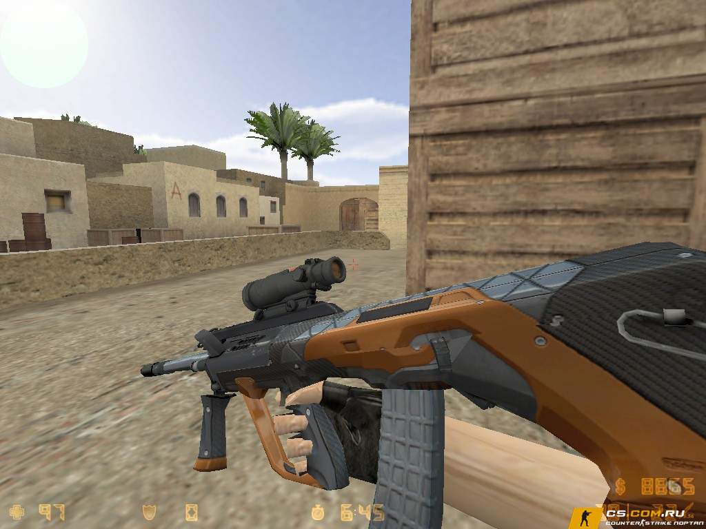Модель AUG Квадрант для CS 1.6