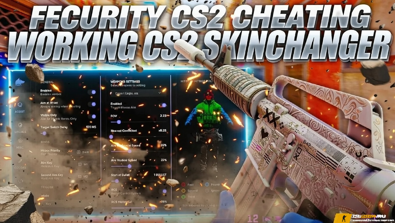 Чит Fecurity для CS2 (КС 2) - Крутилка, Аим, ВХ