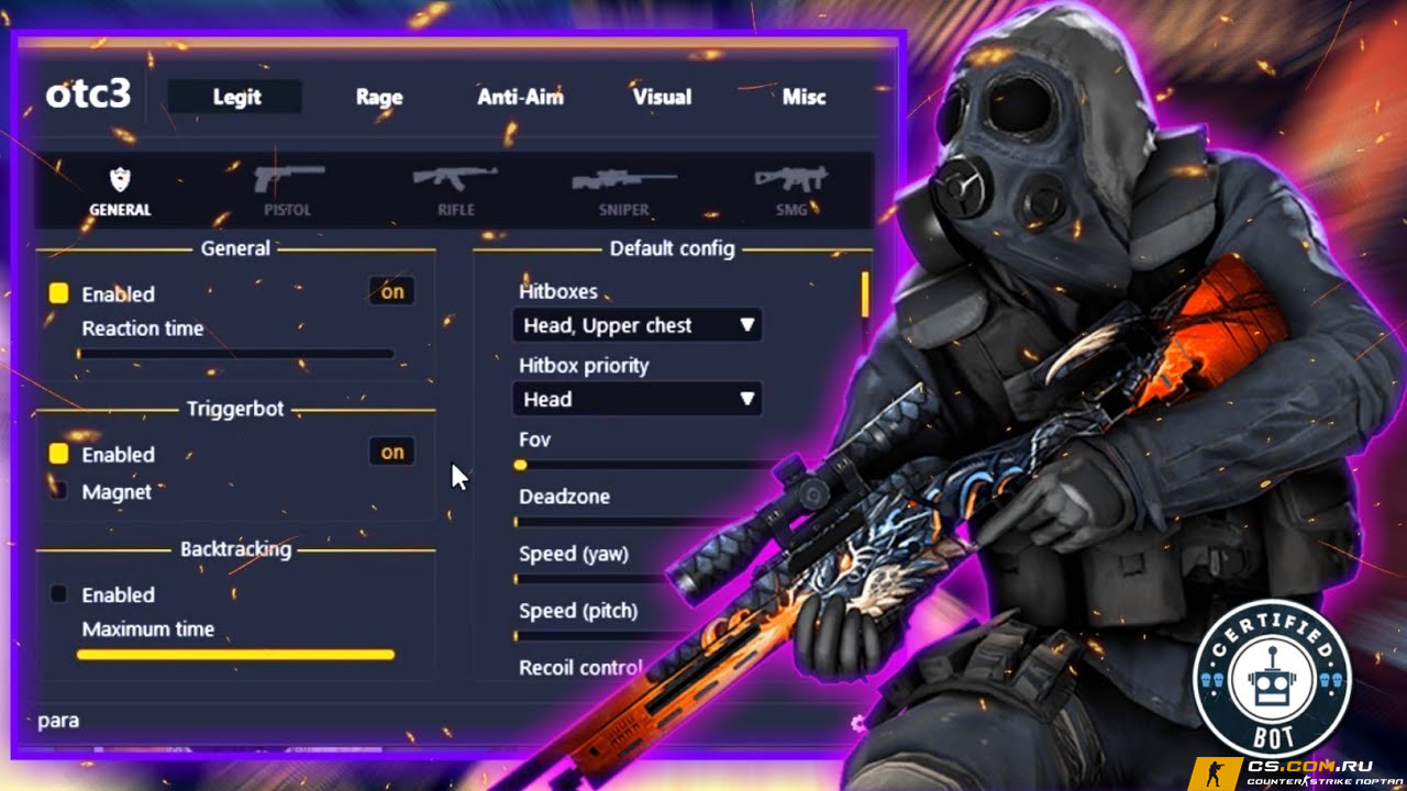 Чит Otc3 cord v0.3.0 для CS GO (КС ГО)