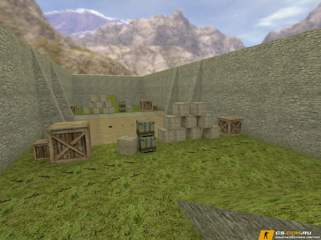 Карта Aim_headshot для CS 1.6 (КС 1.6)