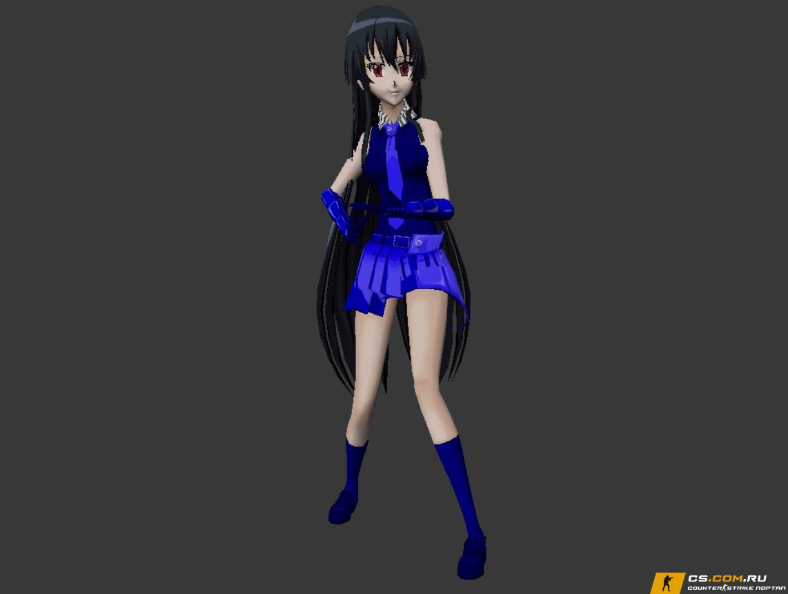 Женская Аниме модель для CS 1.6 - скин Anime Girl
