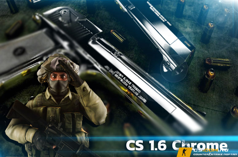 CS 1.6 (КС 1.6) Chrome - Хромированная версия