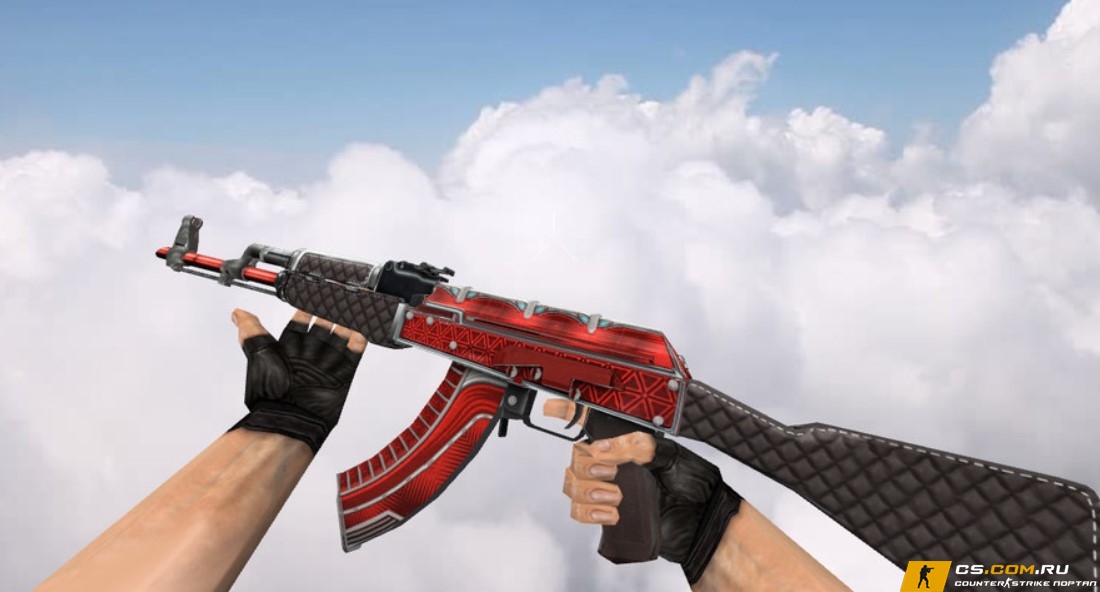 Скин «AK-47 Ruby» для CS 1.6