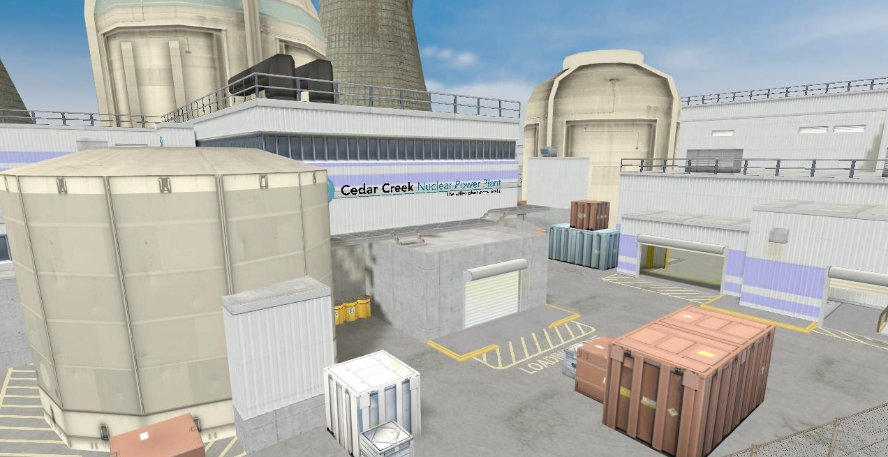Карта «De_Nuke v2» из CS:GO для CS 1.6