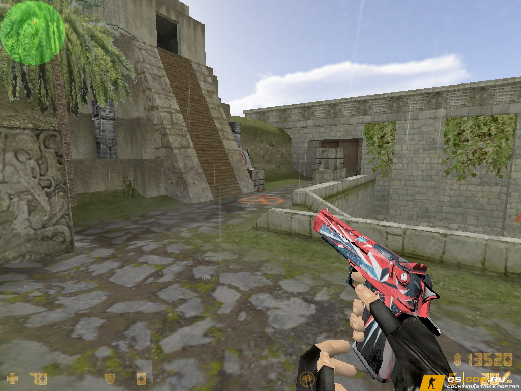 Модель Deagle Буйство красок для CS 1.6