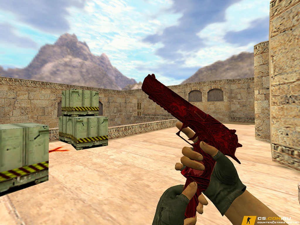 Модель Deagle Буря в закате для CS 1.6