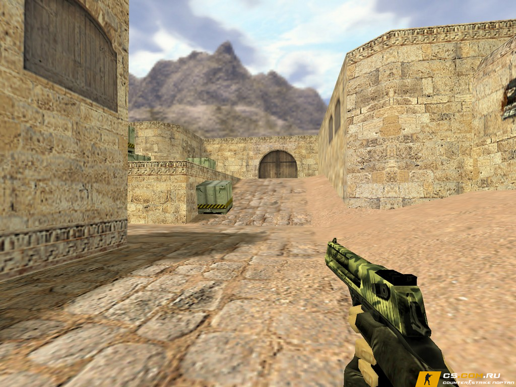 Модель Deagle Лесной камуфляж для CS 1.6
