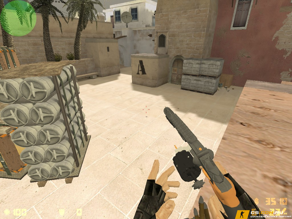 Модель R8 Revolver Arhtrase для CS 1.6