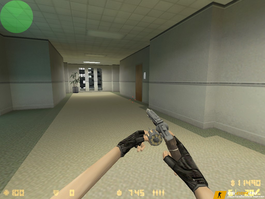 Модель R8 Revolver Товарищ для CS 1.6