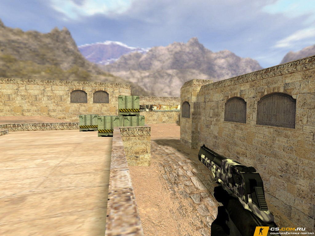 Модель Deagle Городской камуфляж для CS 1.6