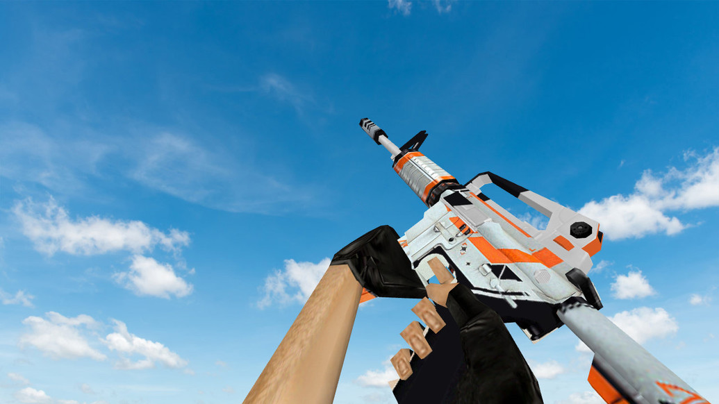 Модель «Default M4A1 «Азимов»» для CS 1.6