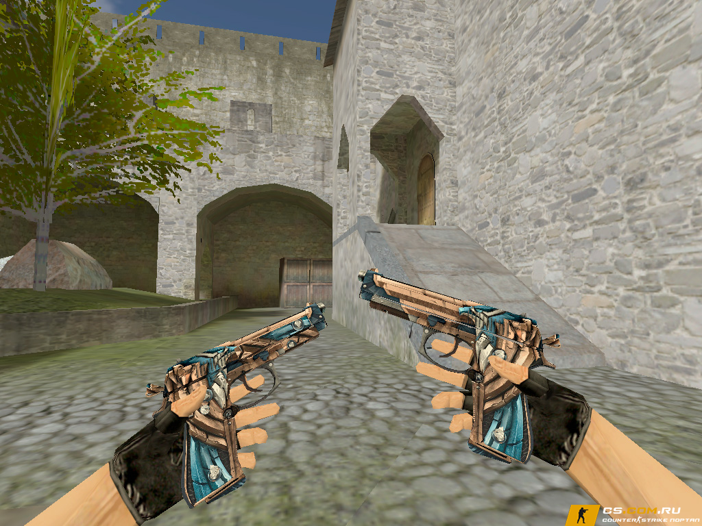 Модель Dual Berettas Глаз ястреба для CS 1.6