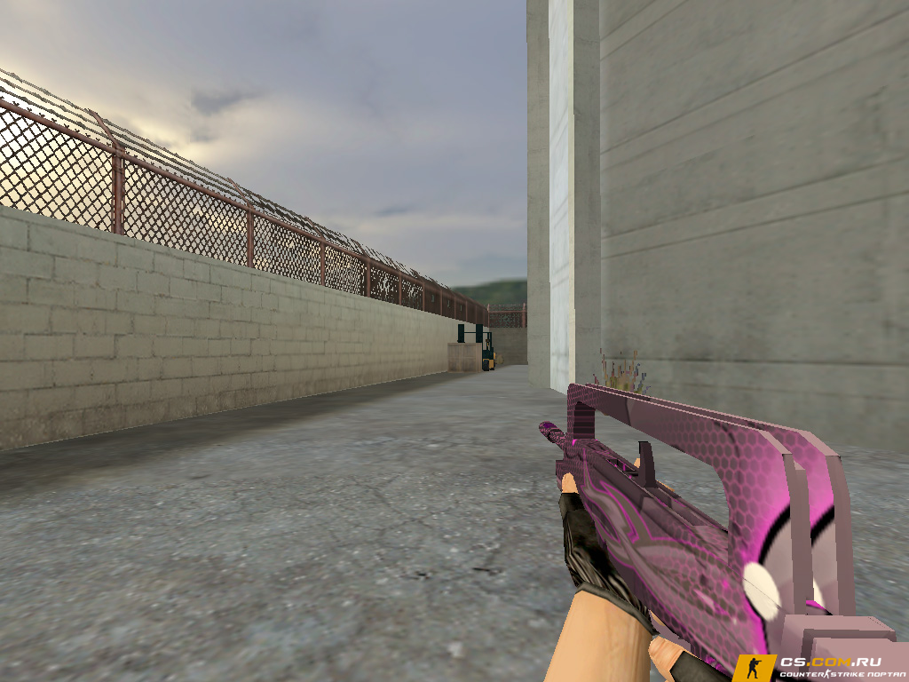 Модель Famas Magic Skull для CS 1.6