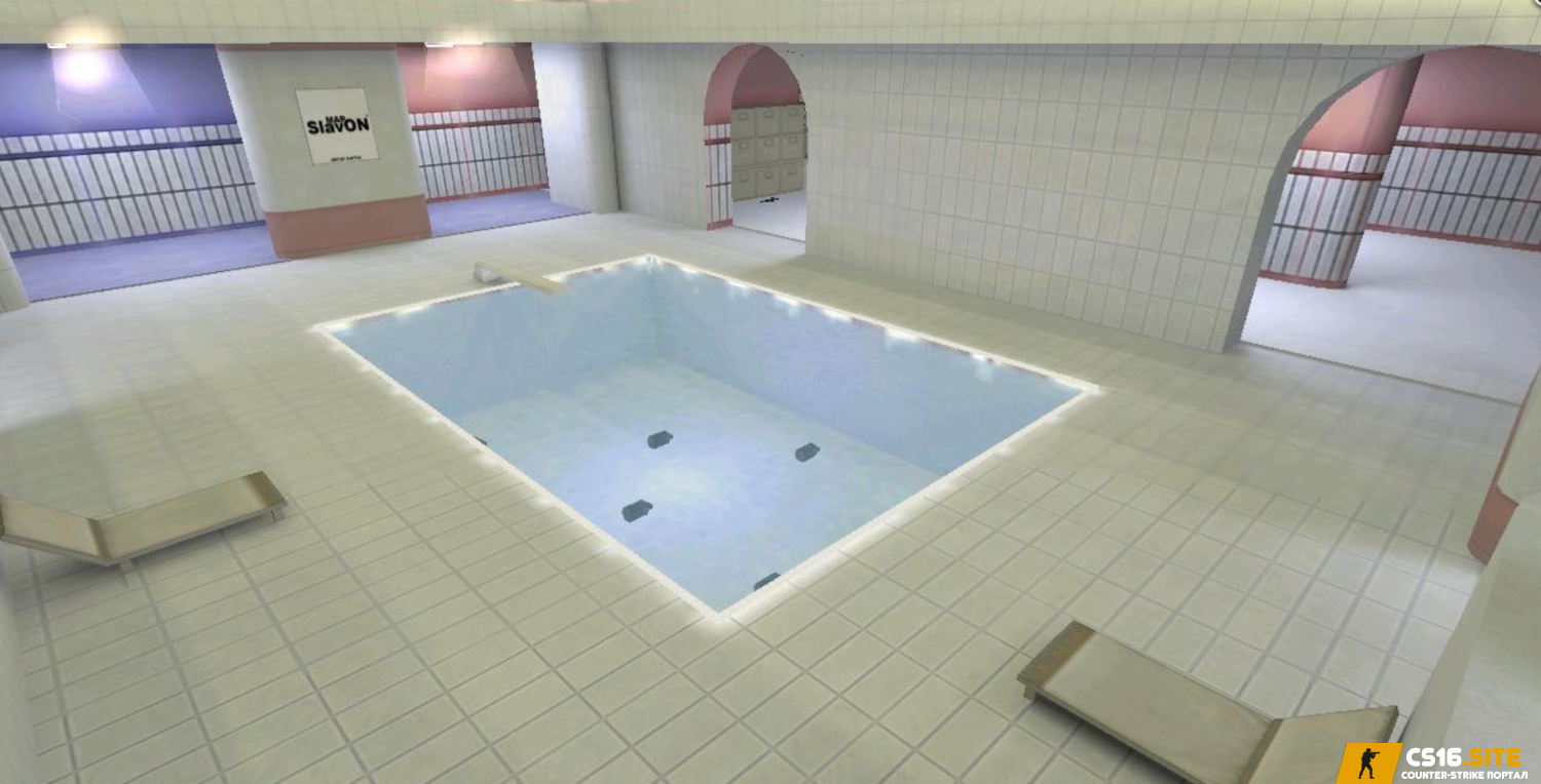 Карта «gg_new_pool_day» для CS 1.6