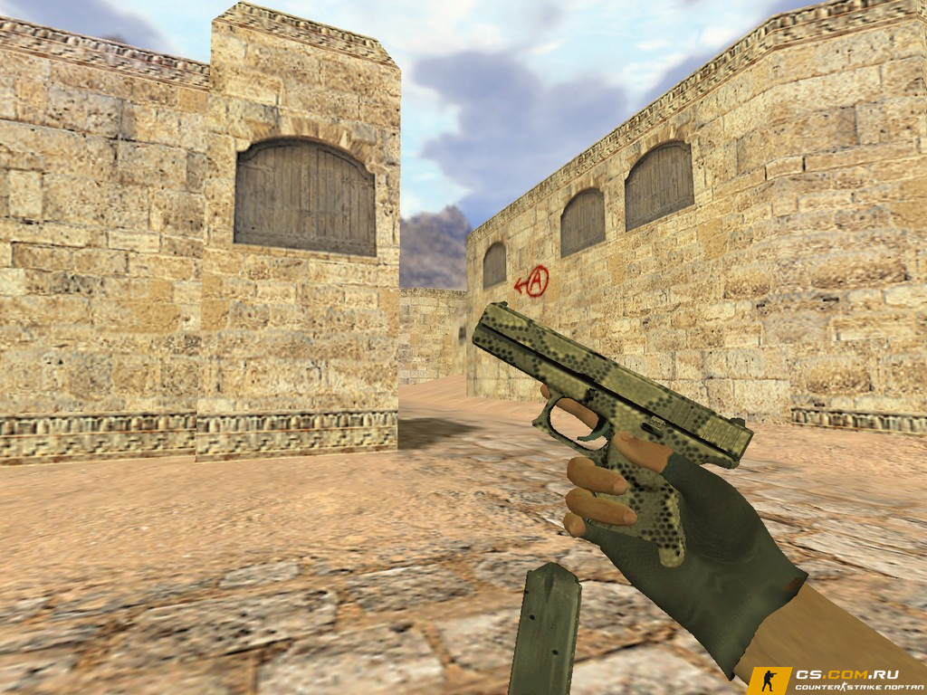 Модель Glock Гремучая смерть для CS 1.6