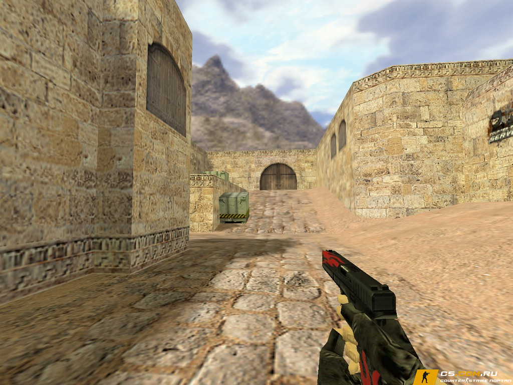 Модель Glock Пламя для CS 1.6