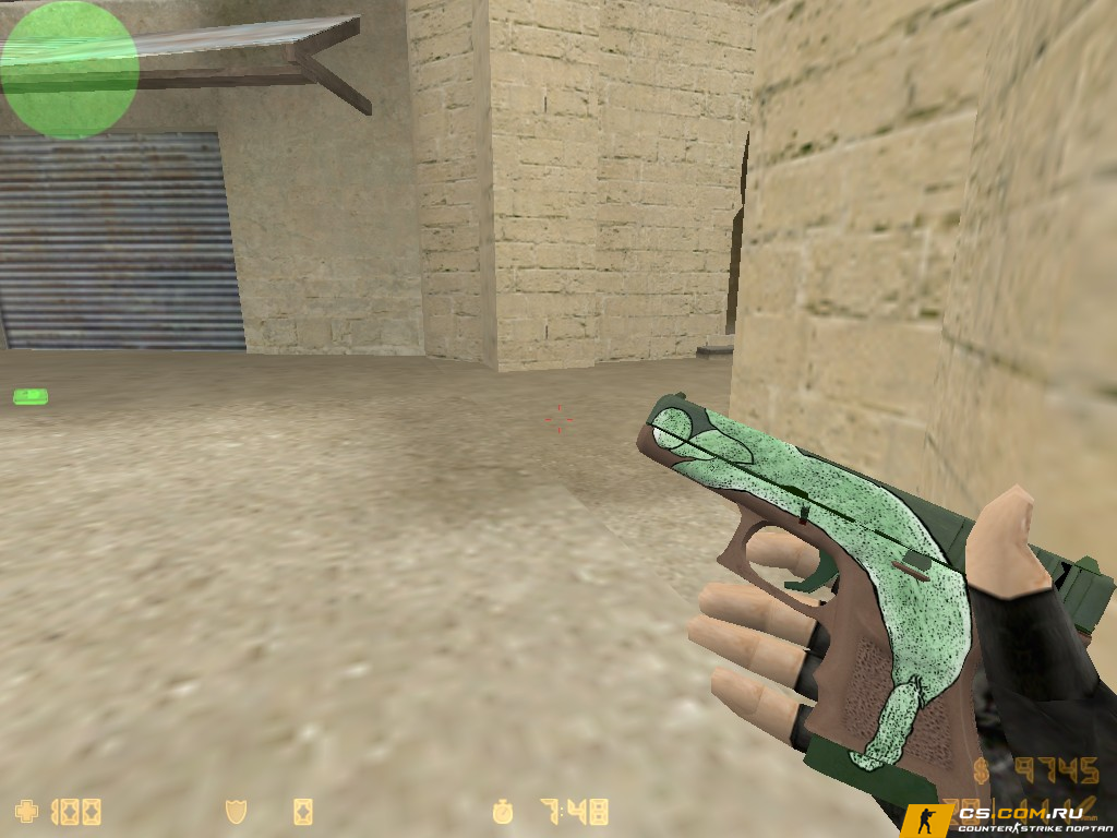 Модель Glock Pea Shooter для CS 1.6