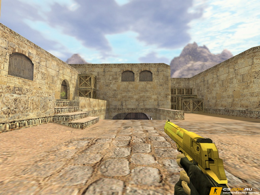 Модель Deagle Золотой для CS 1.6