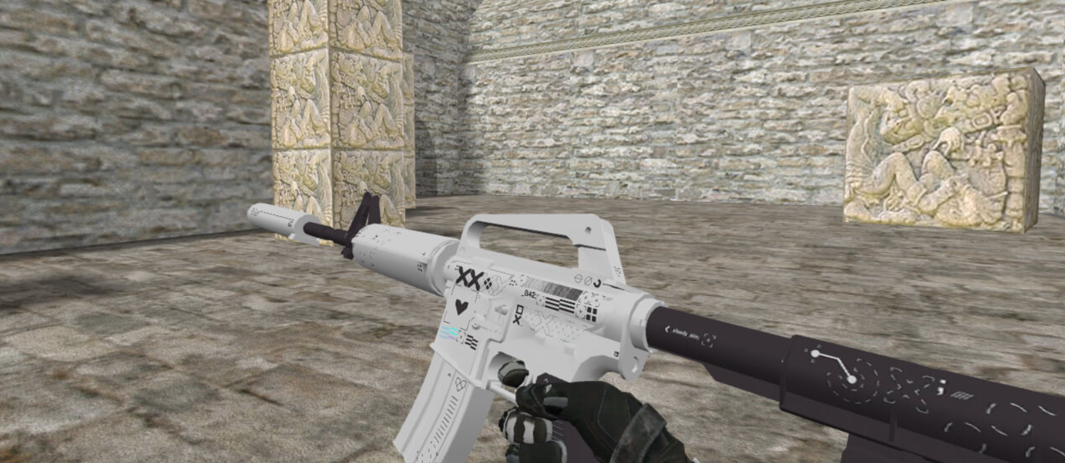 Модель «HD M4A1-S Printstream» для CS 1.6