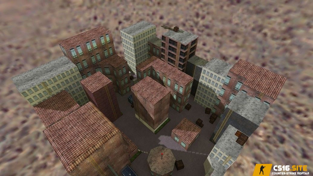 Карта «hns_floppytown» для CS 1.6