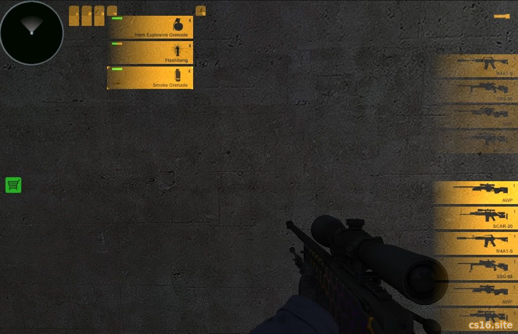 HUD из CS:GO для CS 1.6