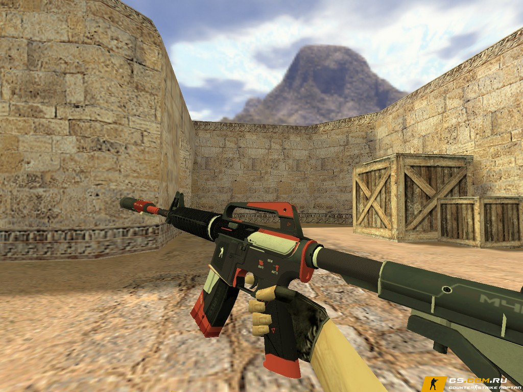 Модель M4A1 «Cyrex» для CS 1.6