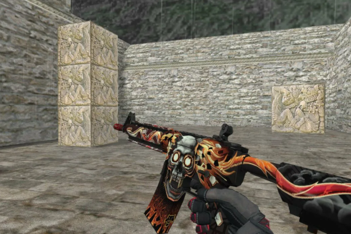 Модель HD M4A4 «Kill Confirmed» для CS 1.6