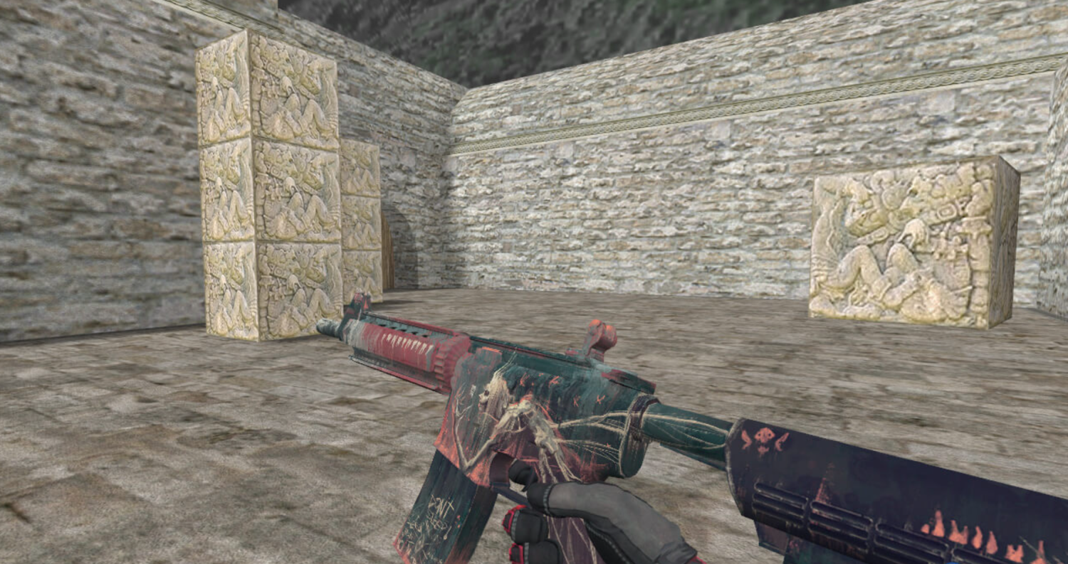 Модель HD M4A1-S Tooth Fairy для CS 1.6