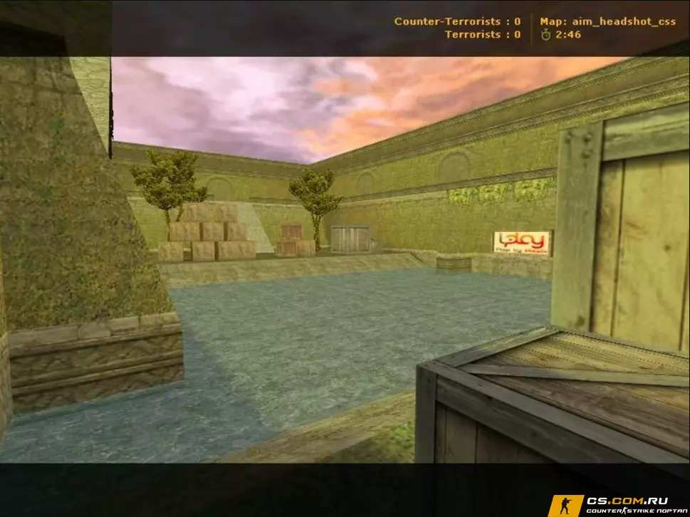 Карта «aim_headshot_css» для CS 1.6