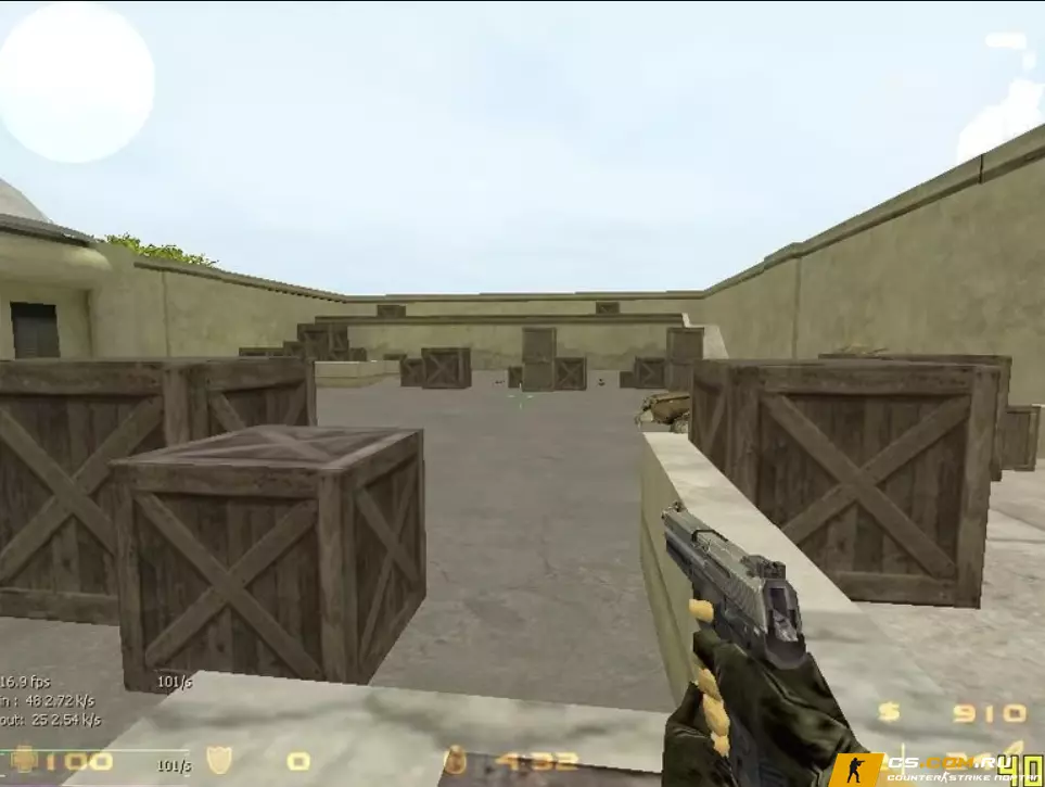Карта «aim_map_csgo_beta1» для CS 1.6