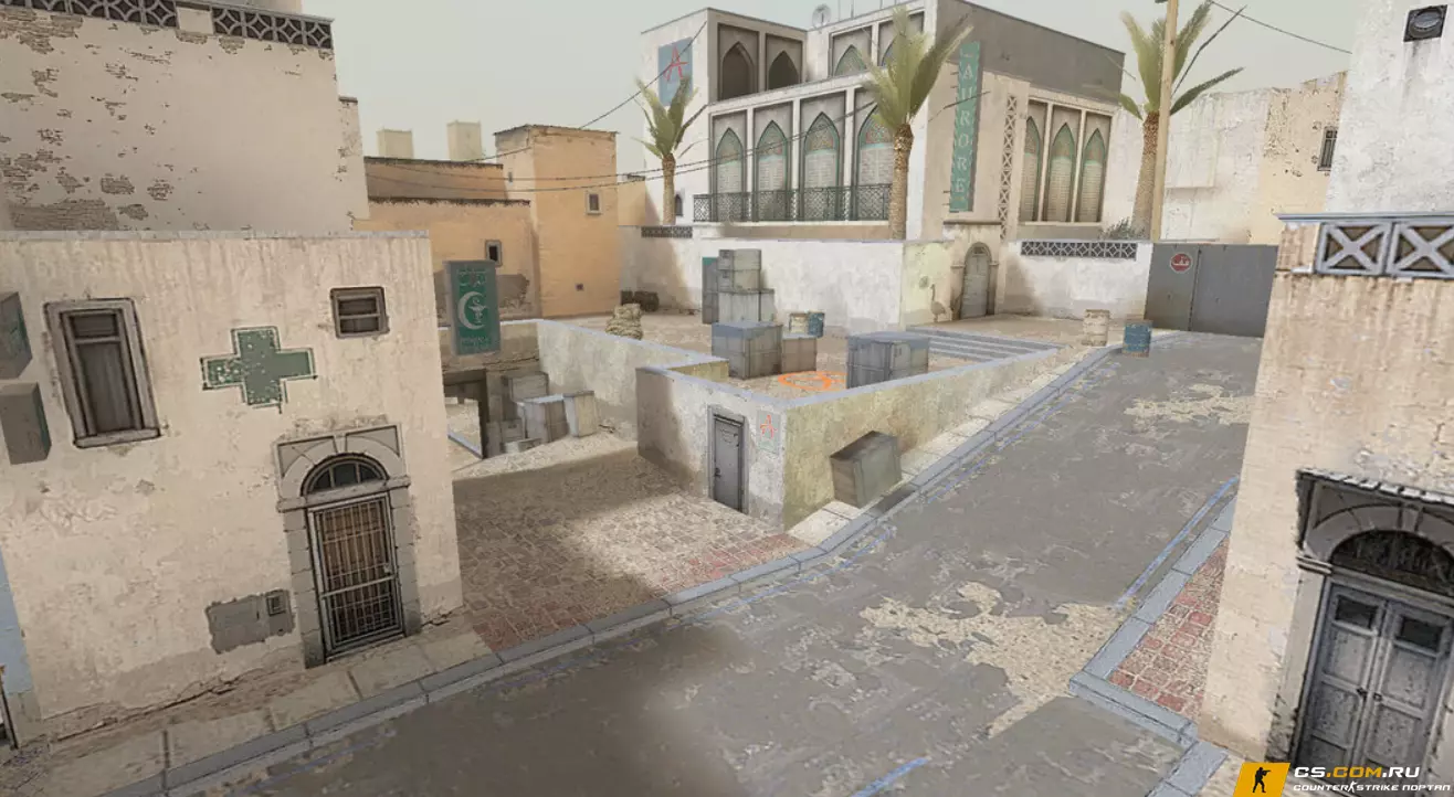 Карта «CS:GO Dust2 2017+» для CS 1.6