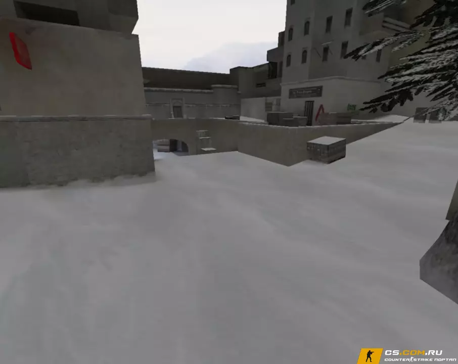 Карта «css_dust2winter_go» для CS 1.6