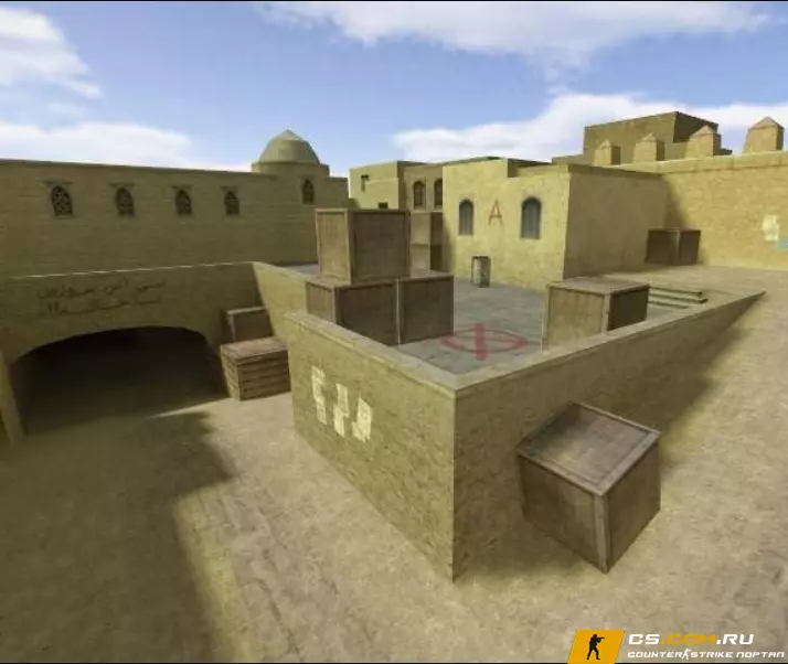 Карта «css_dust2x2» для CS 1.6
