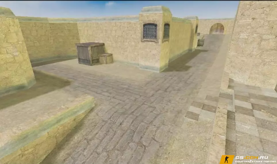 Карта «de_dust2_2x2_css» для CS 1.6