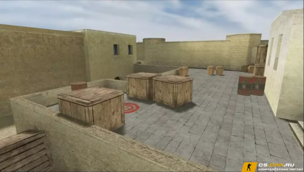 Карта «de_dust2_css_beta7» для CS 1.6