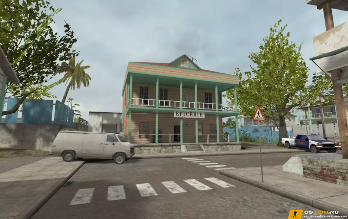 Карта «de_stmarc_csgo» для CS 1.6