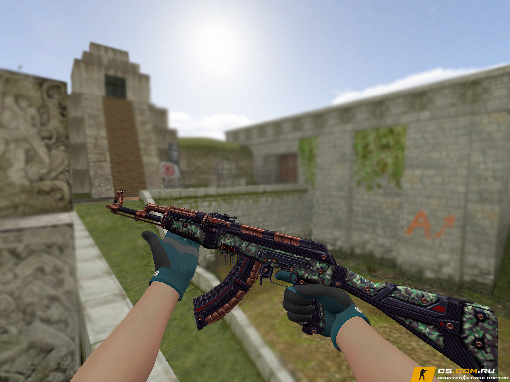 Модель AK-47 «Абрамс» для CS 1.6