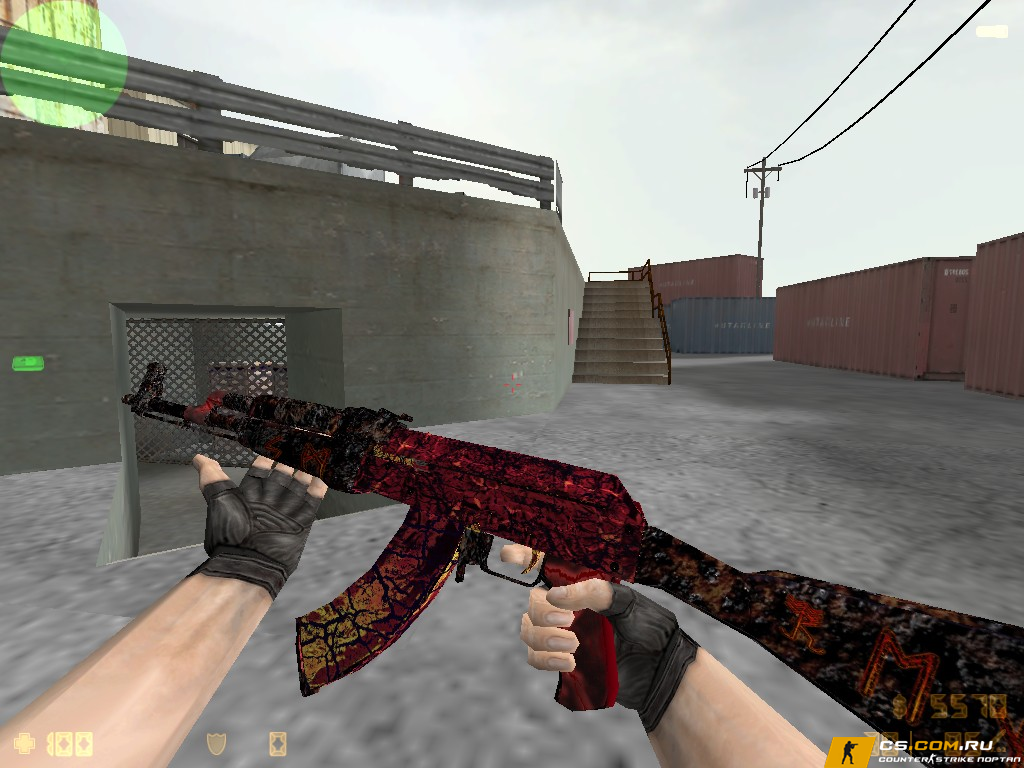 Модель AK-47 «Армагеддон» для CS 1.6