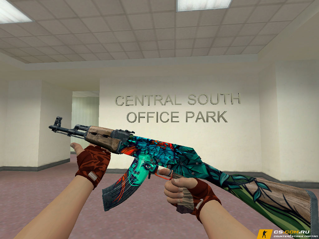 Модель AK-47 «Проклятье Иви» для CS 1.6
